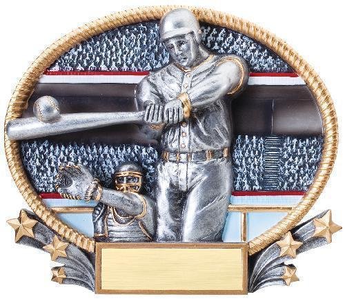 3D Oval -Baseball Male