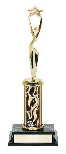 Academic Single Column Trophy