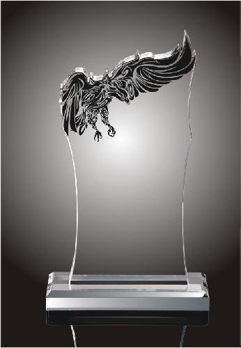 Tribal Eagle Acrylic Award