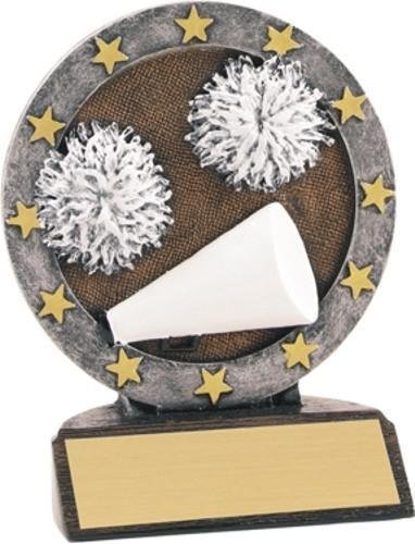 All-Star Resin Trophy -Cheerleading