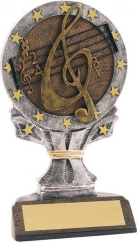 All-Star Resin Trophy -Music