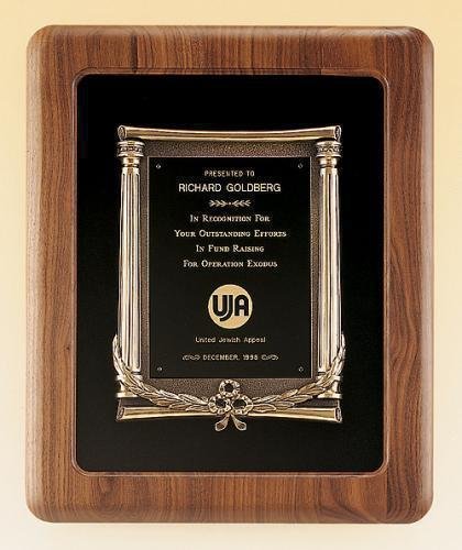 American Walnut Frame with Antique Bronze Casting