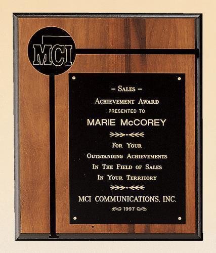 American Walnut Plaque