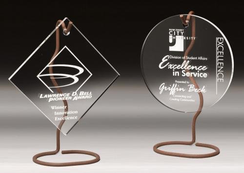 Wired Hanging Acrylic Awards