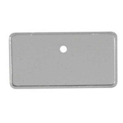 Badge Frame, Silver