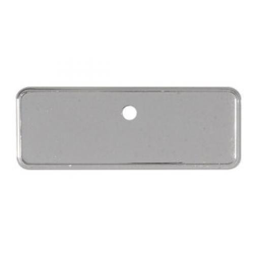 Badge Frame, Silver