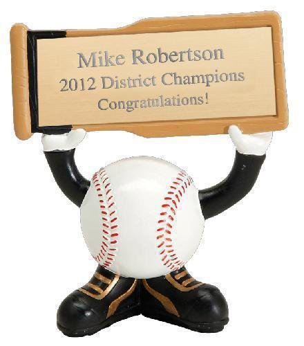 Ball Head Baseball Resin Figures