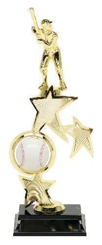 Baseball Spin Star with Riser