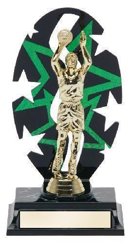 Basketball Male Backdrop Trophy