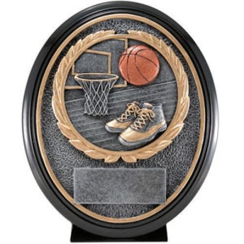 Basketball Resin Oval