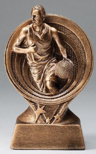Basketball Resin Trophy, Male