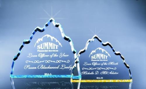 Beveled Summit Acrylic Award