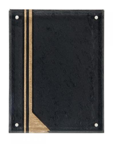 Black Finish Resin Acrylic Magna Plaques