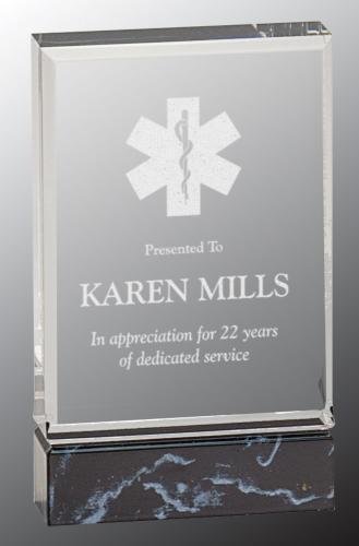 Black Fusion Acrylic Award