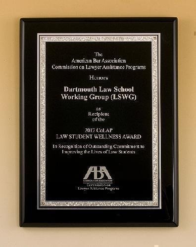 Black Piano Finish Plaque