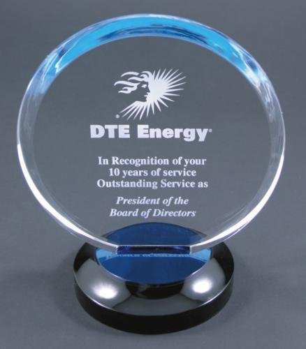 Blue Halo Acrylic Award
