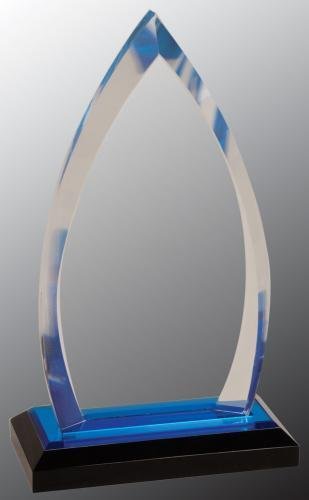 Blue Oval Peak Impress Acrylic Award