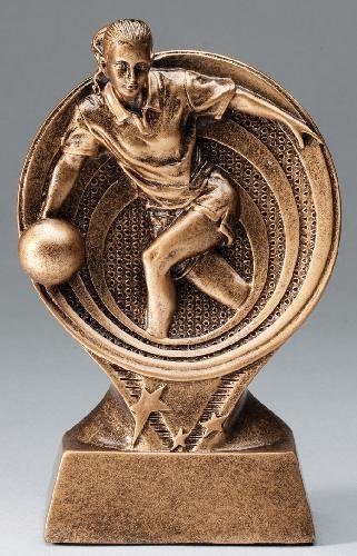 Bowling Resin Trophy, Female