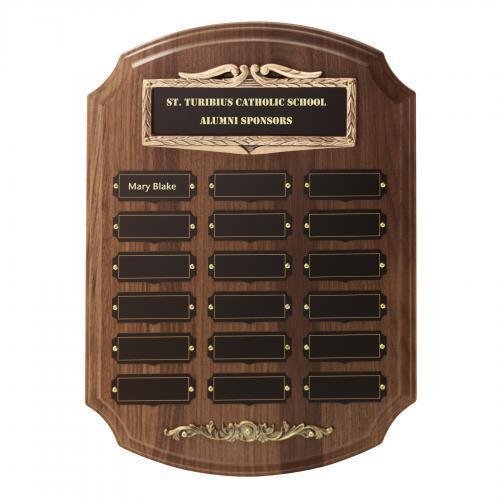 Bronze Framed Perpetual Plaques