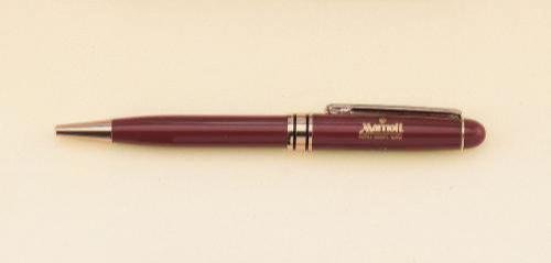 Burgundy Euro Pen