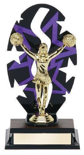 Cheerleader Backdrop Trophy