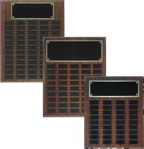 Cherry Finish Perpetual Plaque