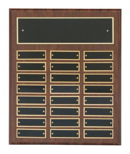 Cherry Finish Perpetual Plaques