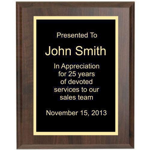 Cherry Recognition Plaque