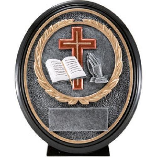 Christian Resin Oval