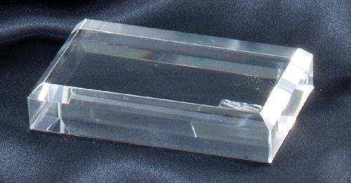 Crystal Business Card 2X3 1/2