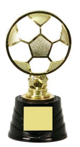 Cutout Circle Trophy -Soccer