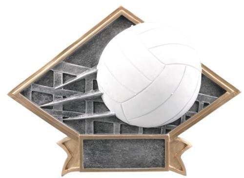 Diamond Plate Resin -Volleyball