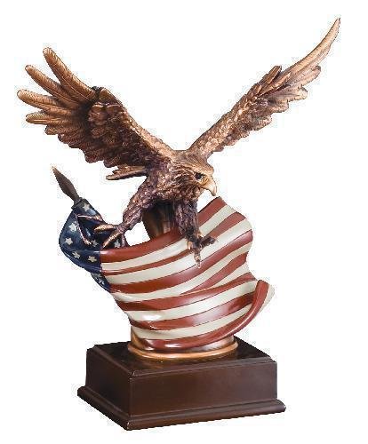 Eagle With Flag  Wing Span