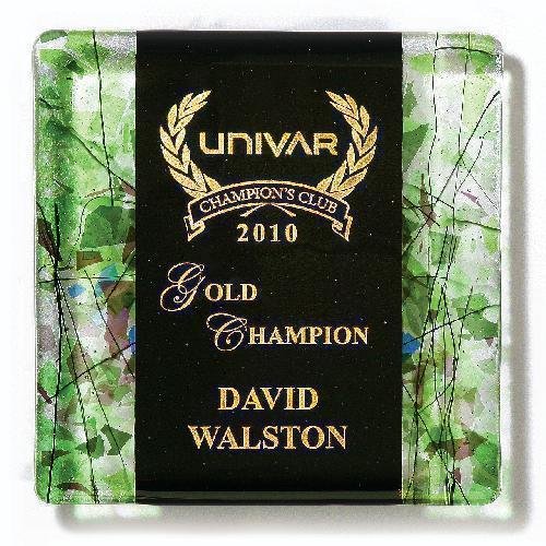 Ebony Fusion Plaque