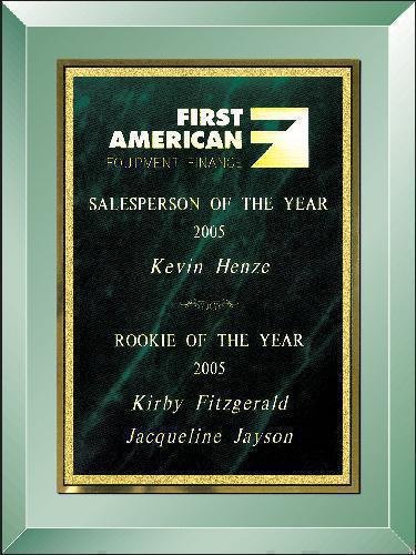 Emerald Mirror Plaque