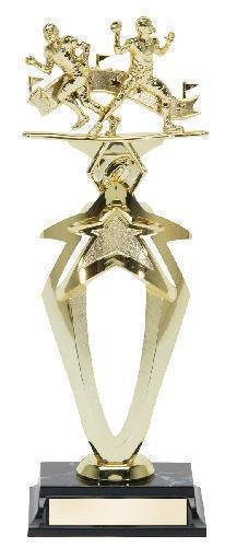 Football Multi-Action with Riser Trophy
