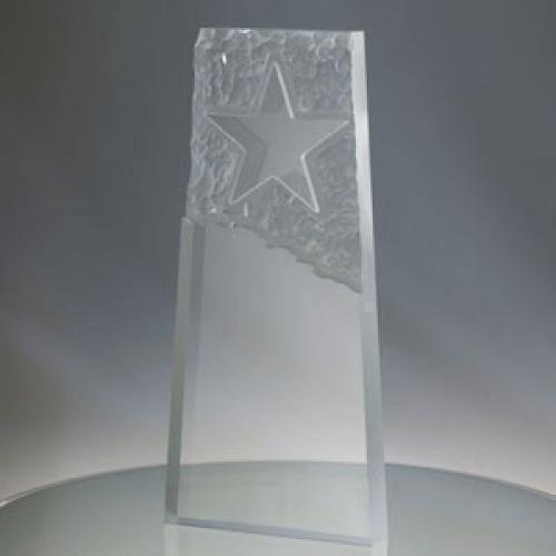 Frosted Star Acrylic