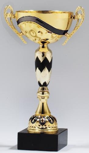 Gold and Black Cup Trophy