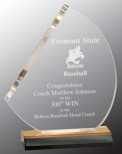 Gold Sail Reflection Acrylic