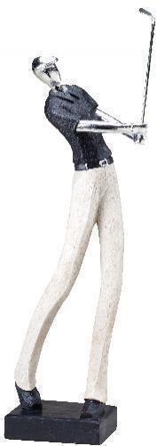 Golfer, Male Silver Metallic Award