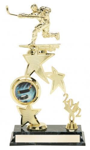 Hockey Star Mylar Trophy