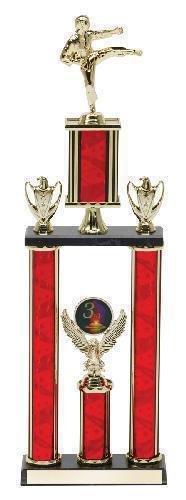 Karate Male 2-Post Trophy