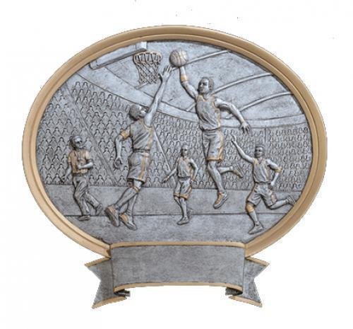 Legend Basketball Oval Award