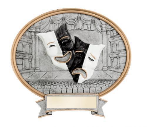 Legend Drama Mask Oval Award