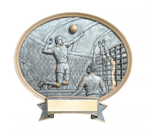 Legend Volleyball Oval Award