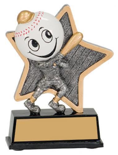 Little Pals Resin Trophy -Baseball