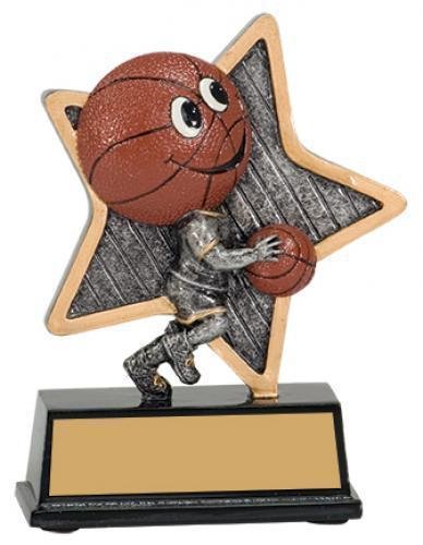 Little Pals Resin Trophy -Basketball