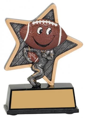 Little Pals Resin Trophy -Football