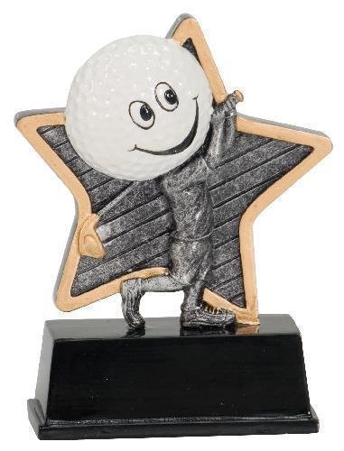 Little Pals Resin Trophy -Golf