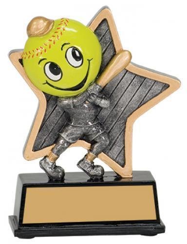Little Pals Resin Trophy -Softball